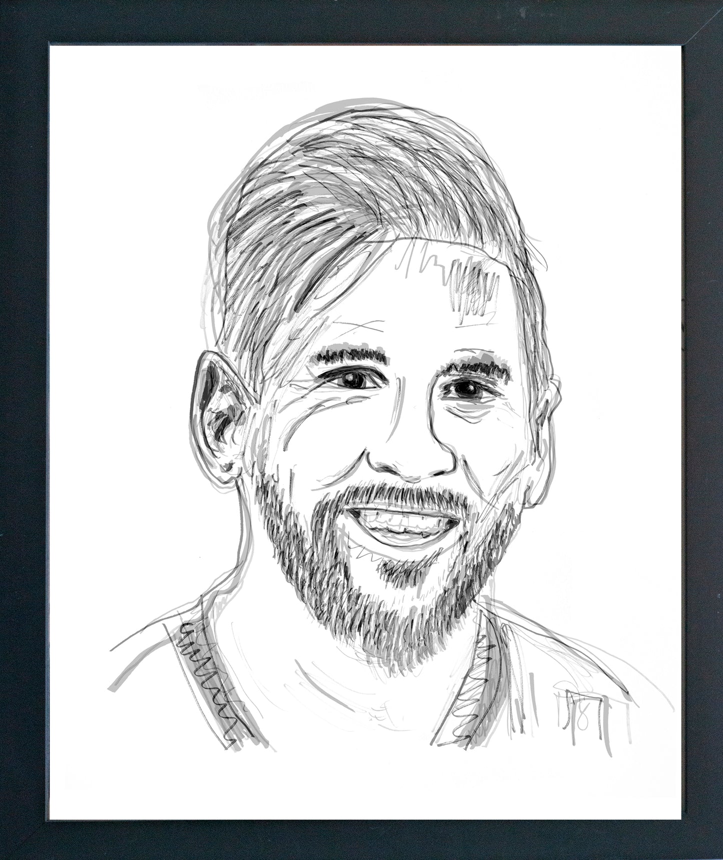 Lionel Messi Kinetic Karicature