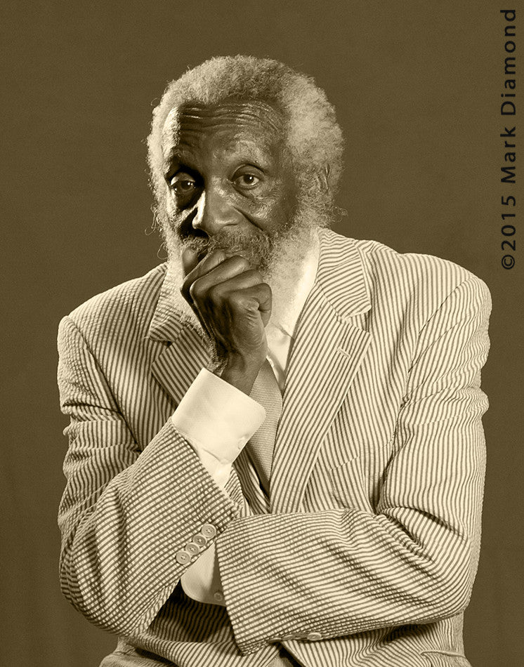 Dick Gregory 3D Portrait