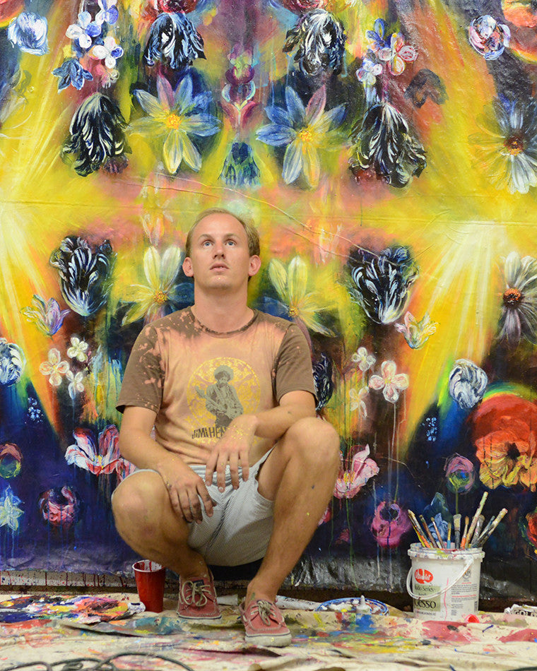 Artist Magnus Sodimin in the Painter's Studio in 3D